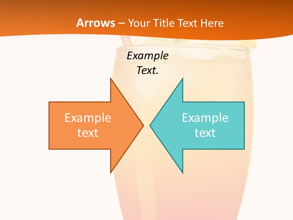 Decoration Red Sunrise PowerPoint Template