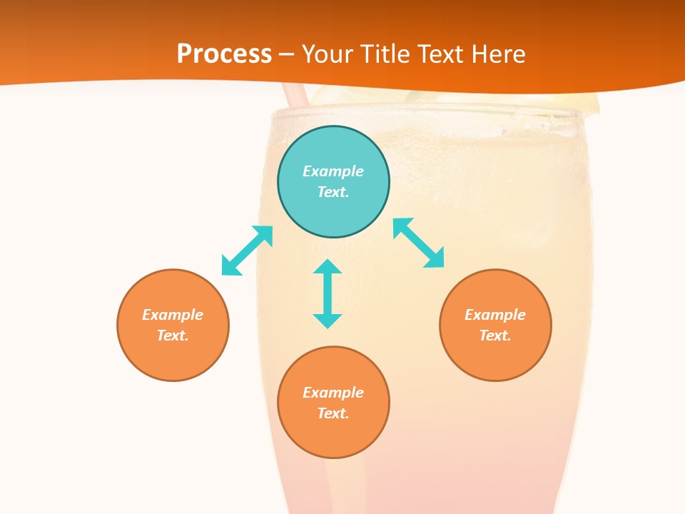 Decoration Red Sunrise PowerPoint Template