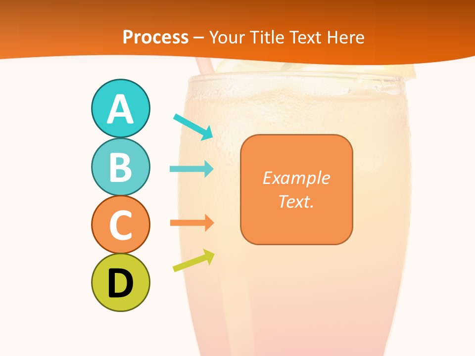 Decoration Red Sunrise PowerPoint Template