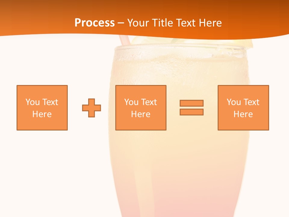 Decoration Red Sunrise PowerPoint Template