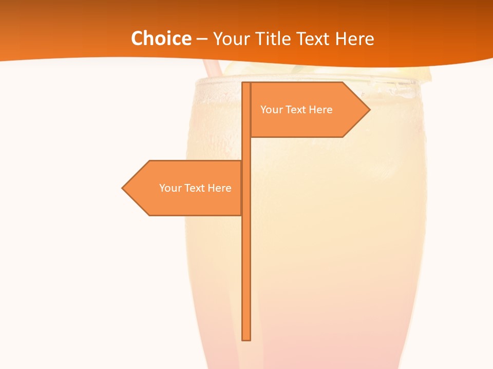 Decoration Red Sunrise PowerPoint Template