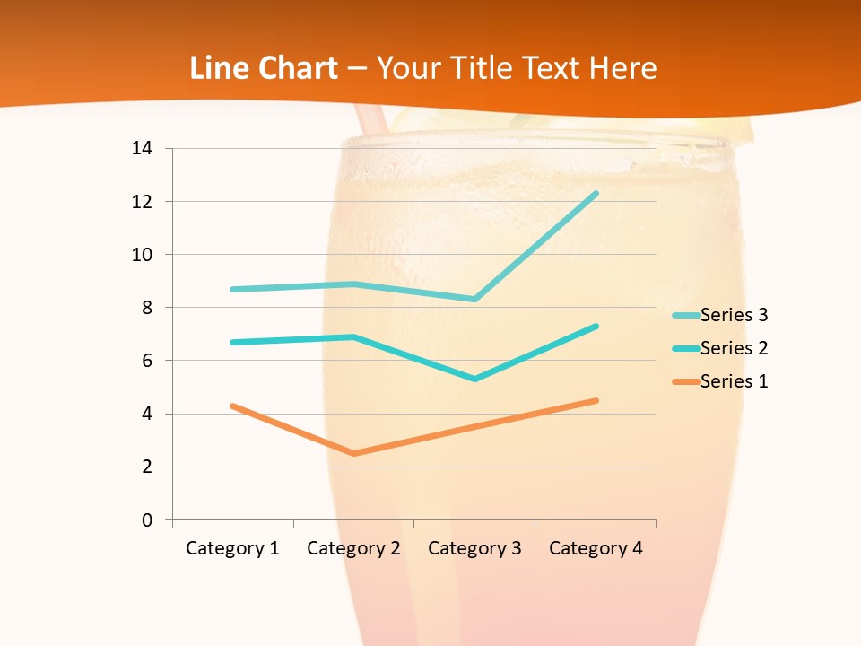 Decoration Red Sunrise PowerPoint Template