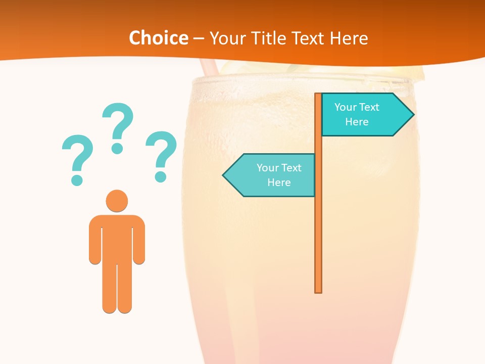 Decoration Red Sunrise PowerPoint Template