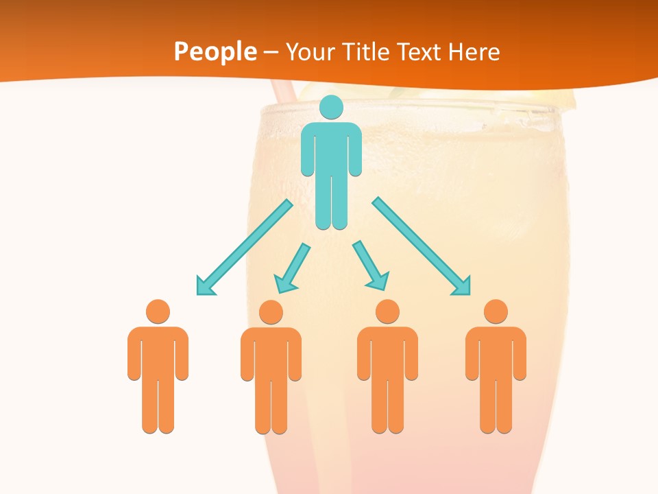 Decoration Red Sunrise PowerPoint Template