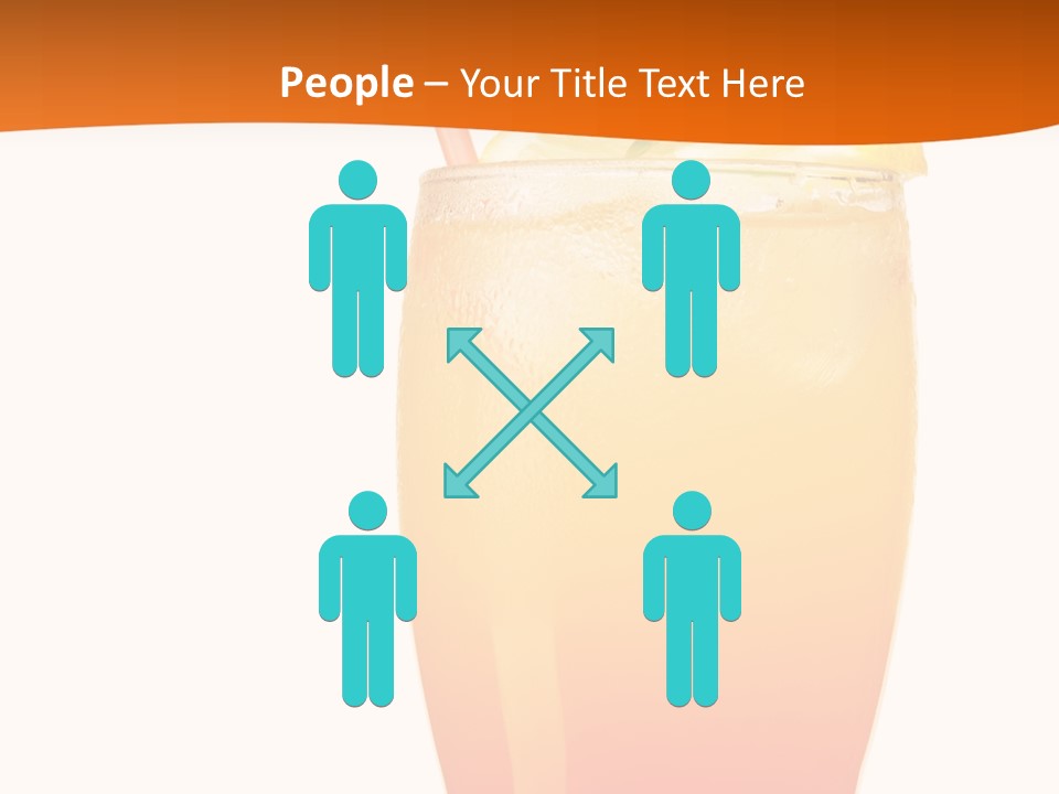 Decoration Red Sunrise PowerPoint Template