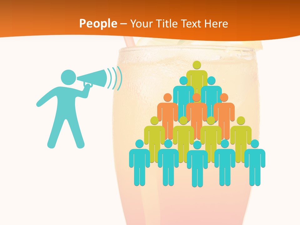 Decoration Red Sunrise PowerPoint Template