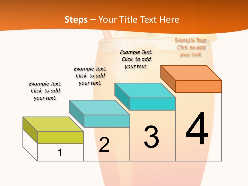 Decoration Red Sunrise PowerPoint Template