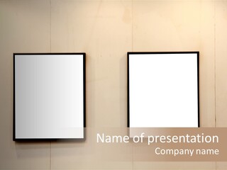 Old Display Room PowerPoint Template