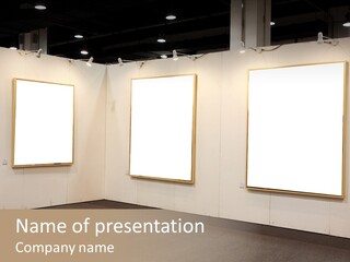 Blank Indoors Collection PowerPoint Template