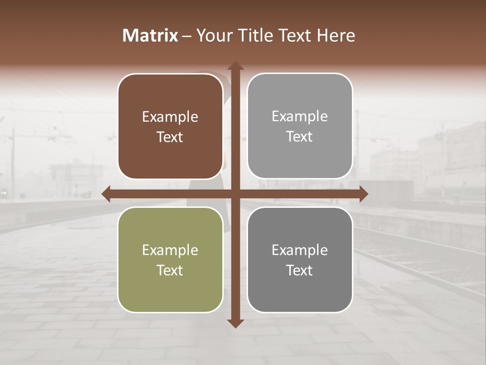 Vintage Young Travel PowerPoint Template