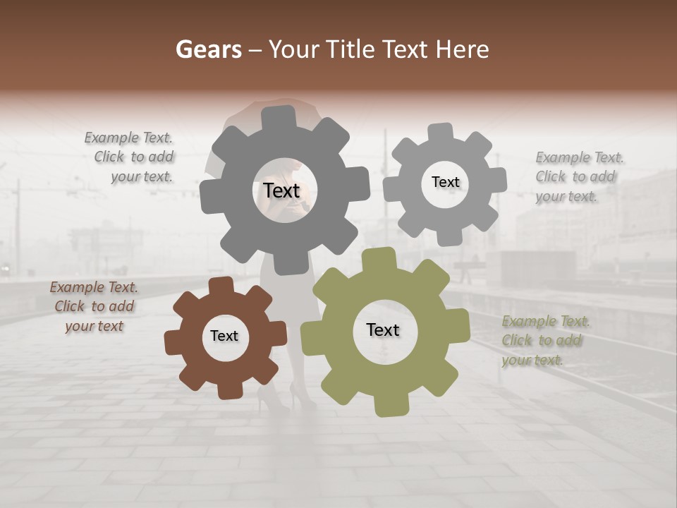 Vintage Young Travel PowerPoint Template