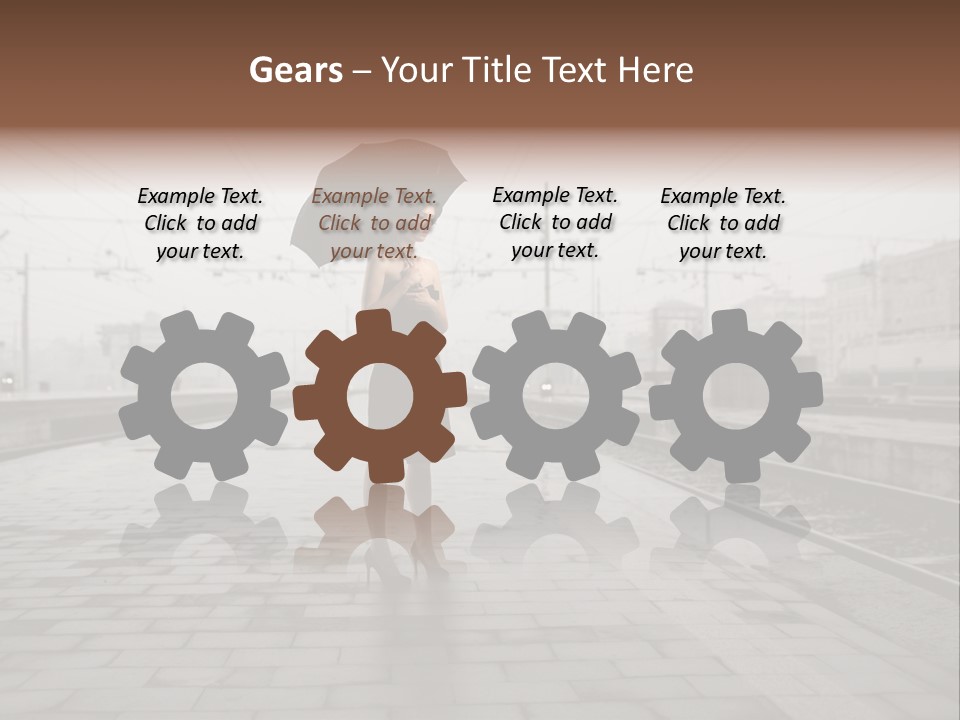 Vintage Young Travel PowerPoint Template