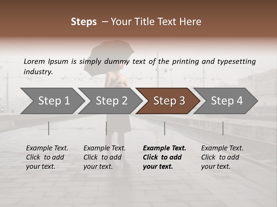 Vintage Young Travel PowerPoint Template
