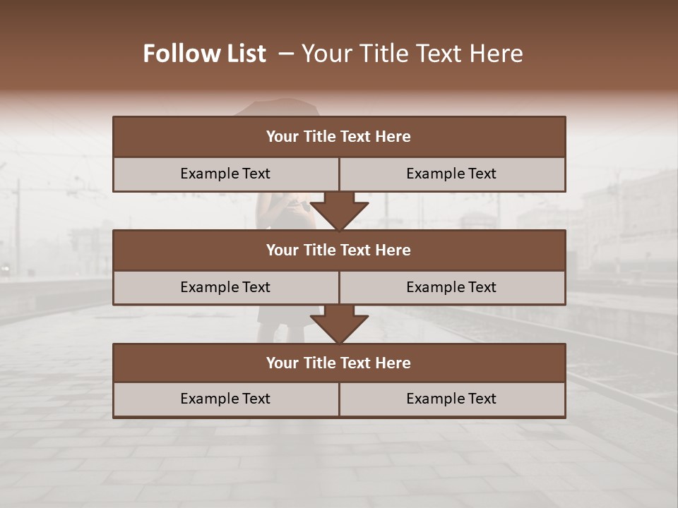 Vintage Young Travel PowerPoint Template