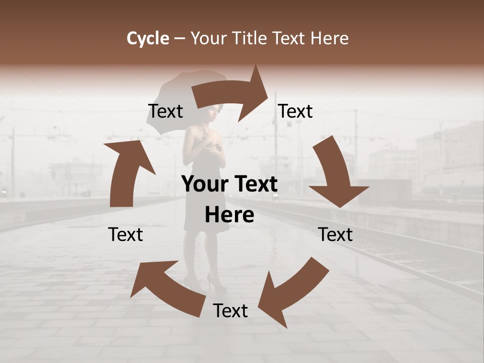 Vintage Young Travel PowerPoint Template