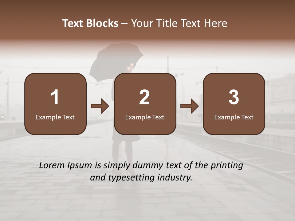 Vintage Young Travel PowerPoint Template