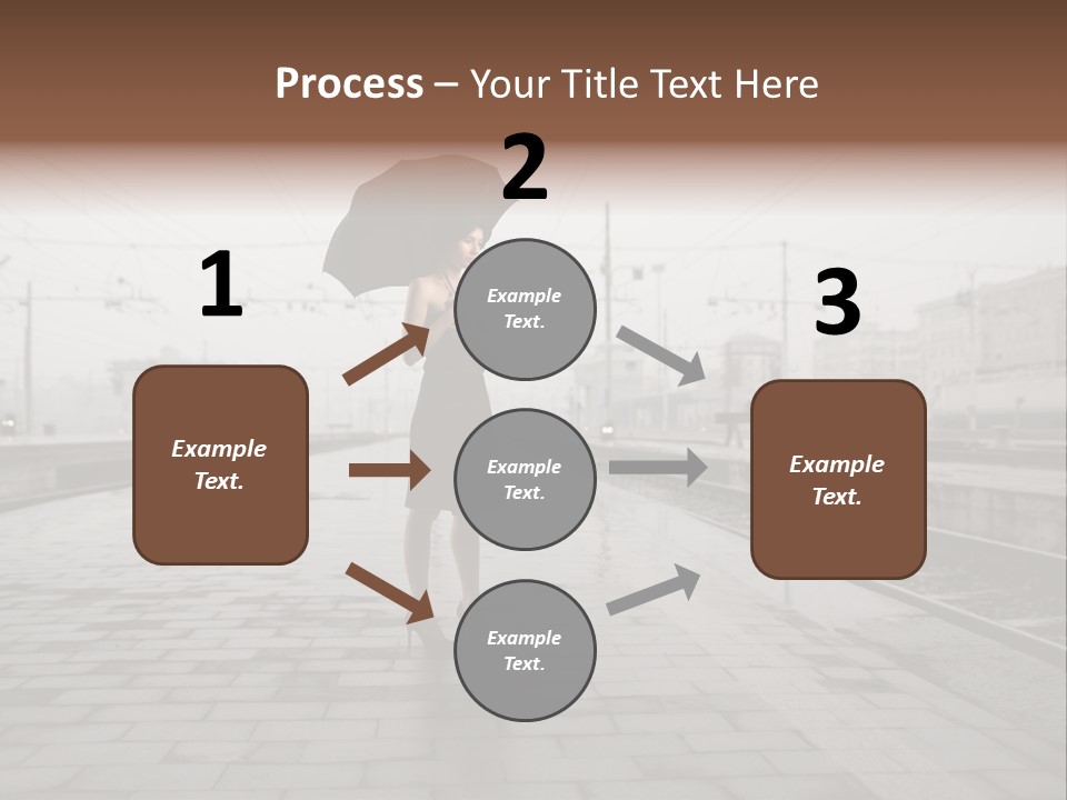 Vintage Young Travel PowerPoint Template