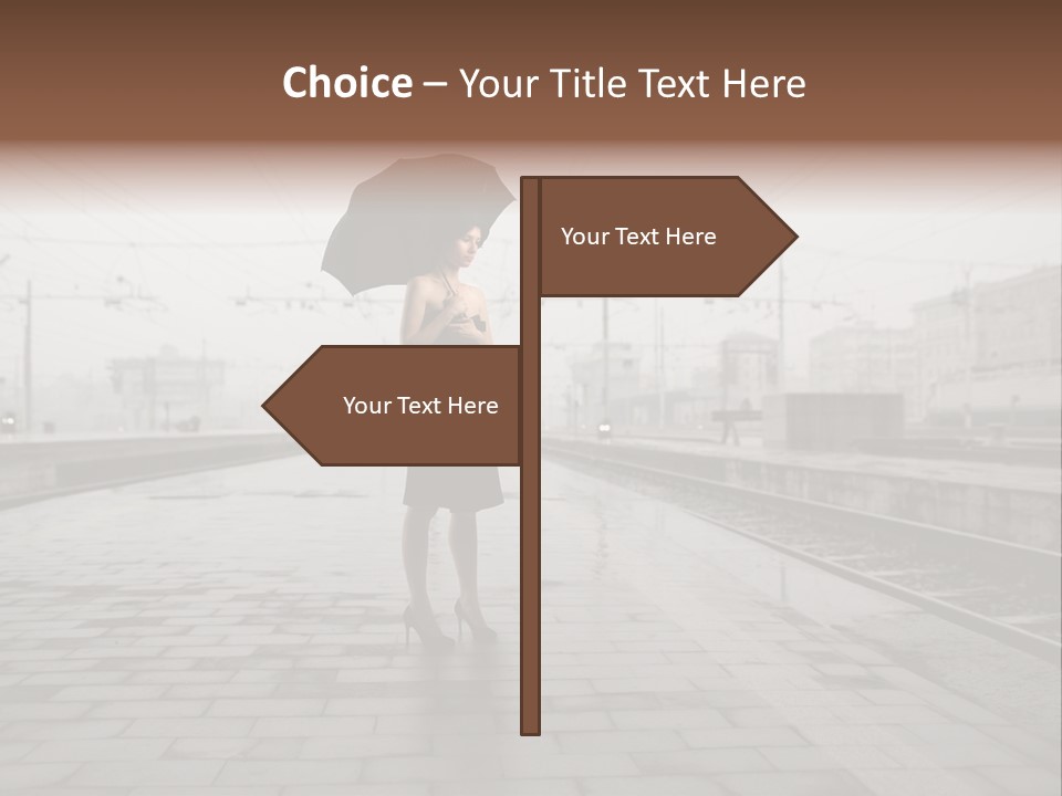 Vintage Young Travel PowerPoint Template