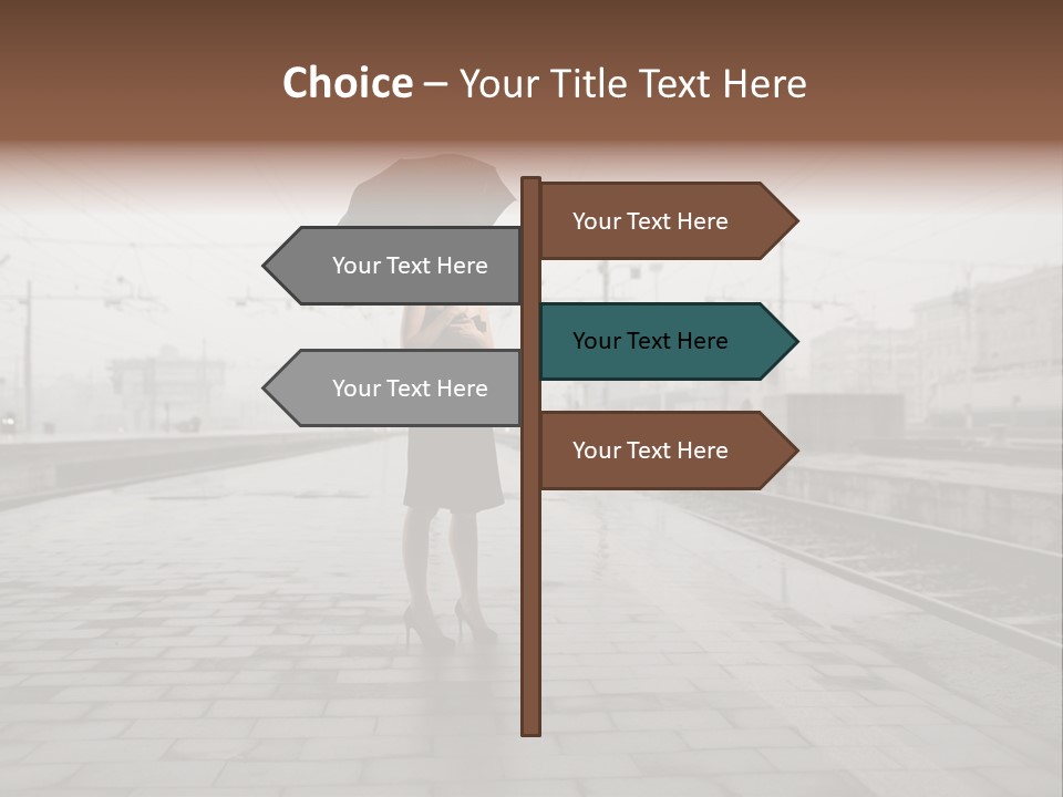 Vintage Young Travel PowerPoint Template