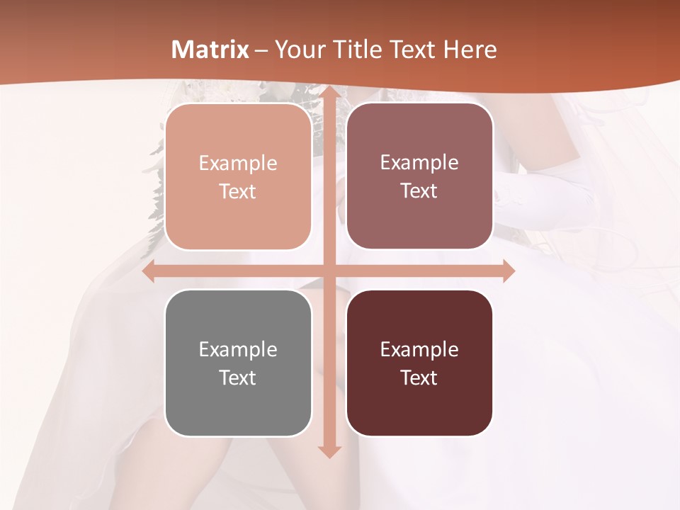 Flowers Human Elegance PowerPoint Template