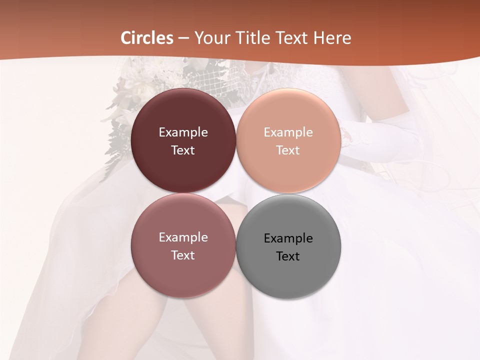 Flowers Human Elegance PowerPoint Template