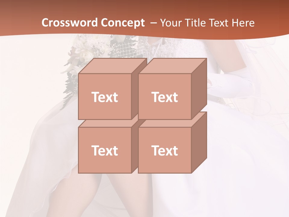 Flowers Human Elegance PowerPoint Template