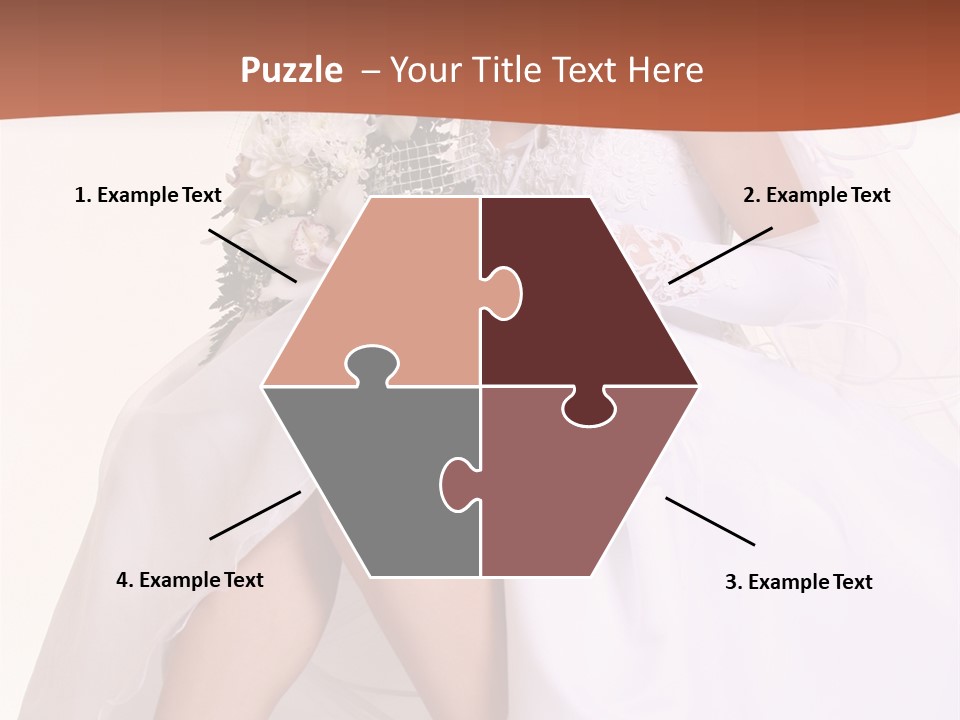 Flowers Human Elegance PowerPoint Template