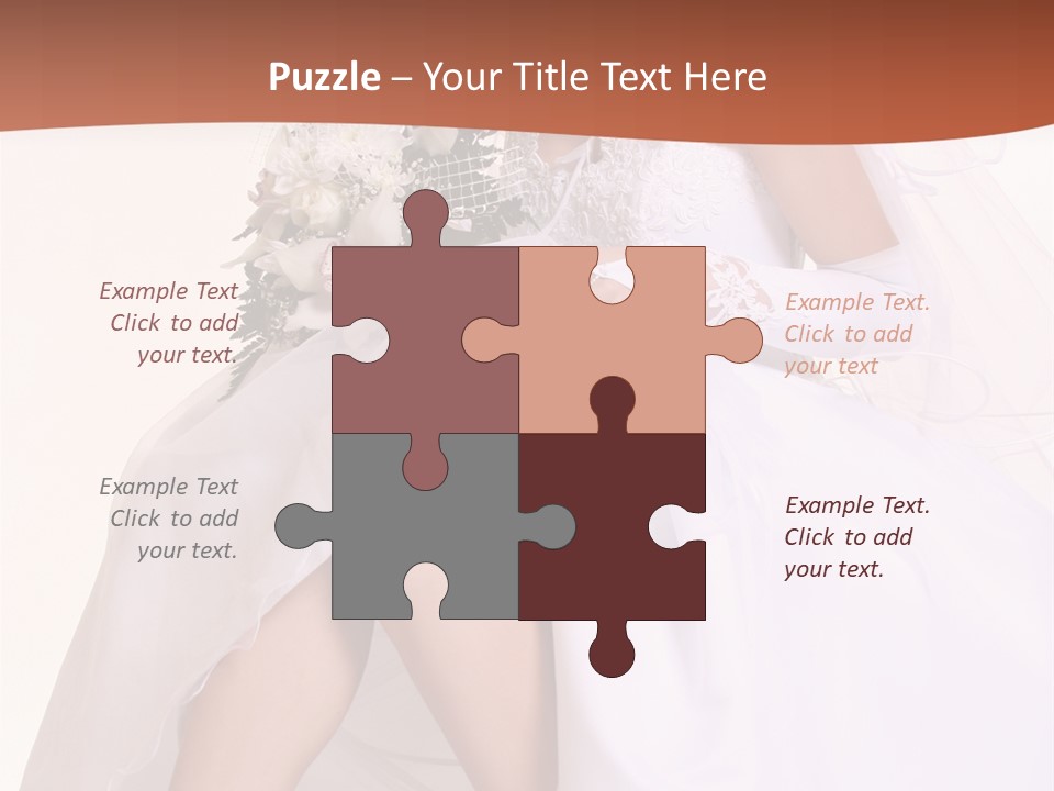 Flowers Human Elegance PowerPoint Template