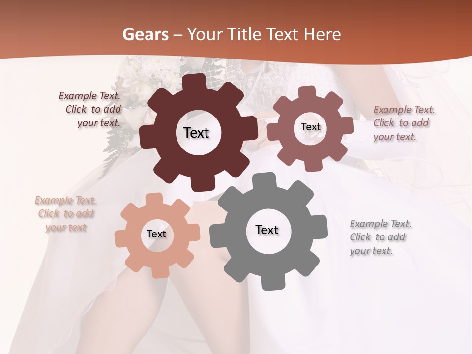 Flowers Human Elegance PowerPoint Template