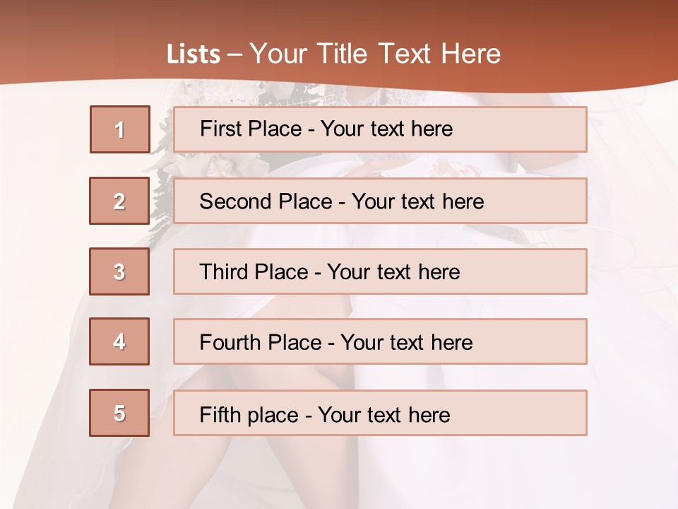 Flowers Human Elegance PowerPoint Template