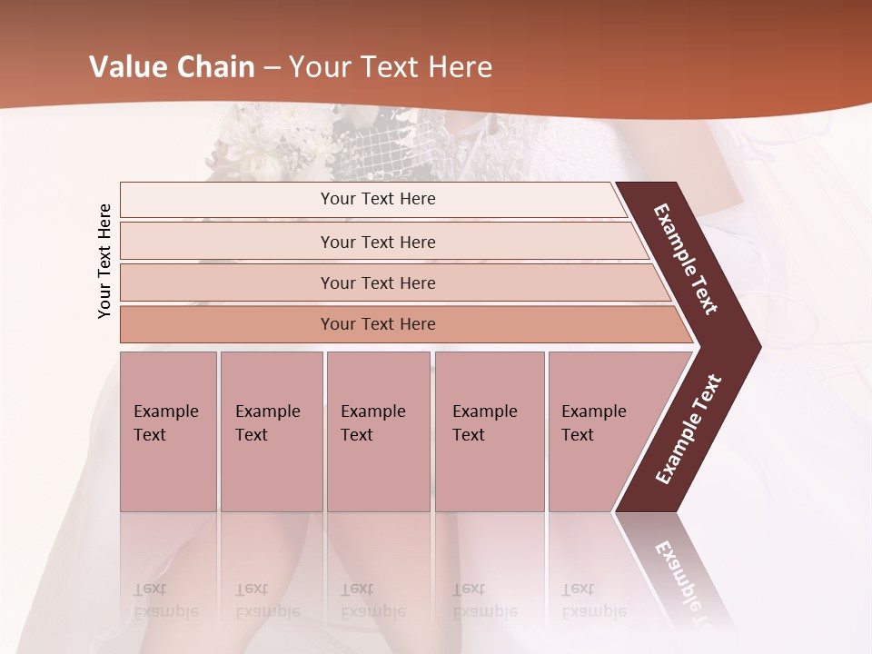 Flowers Human Elegance PowerPoint Template