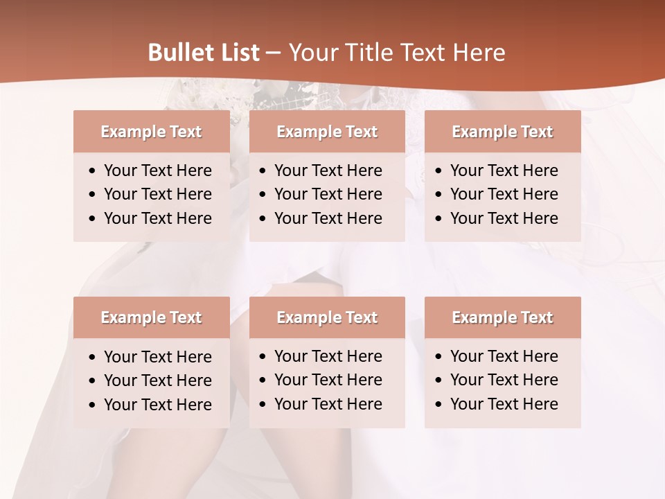 Flowers Human Elegance PowerPoint Template