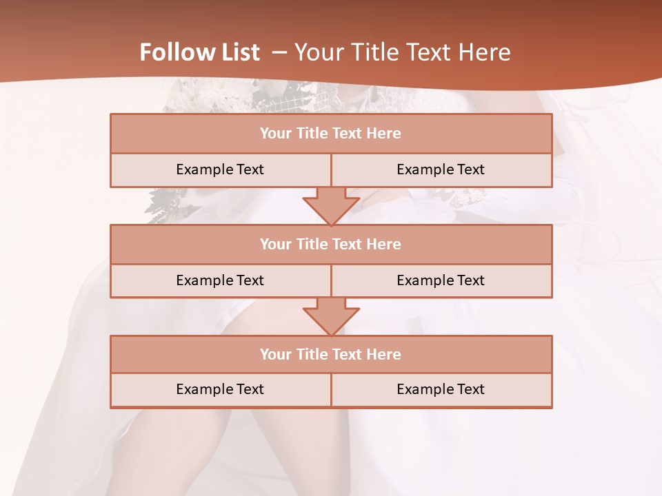 Flowers Human Elegance PowerPoint Template