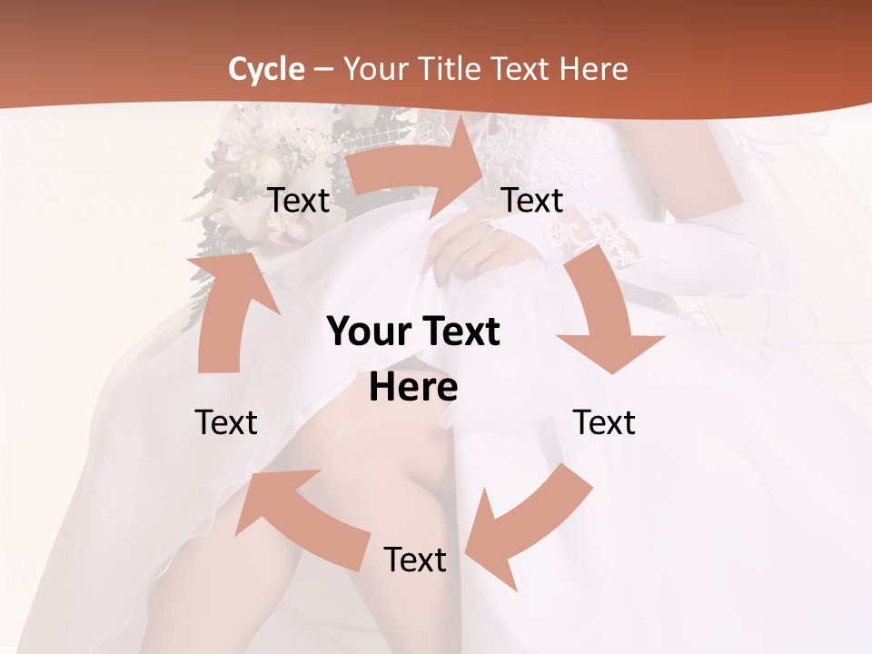 Flowers Human Elegance PowerPoint Template