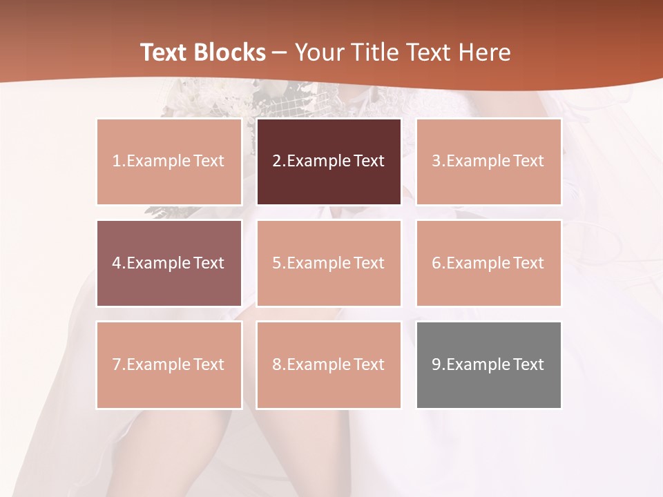 Flowers Human Elegance PowerPoint Template