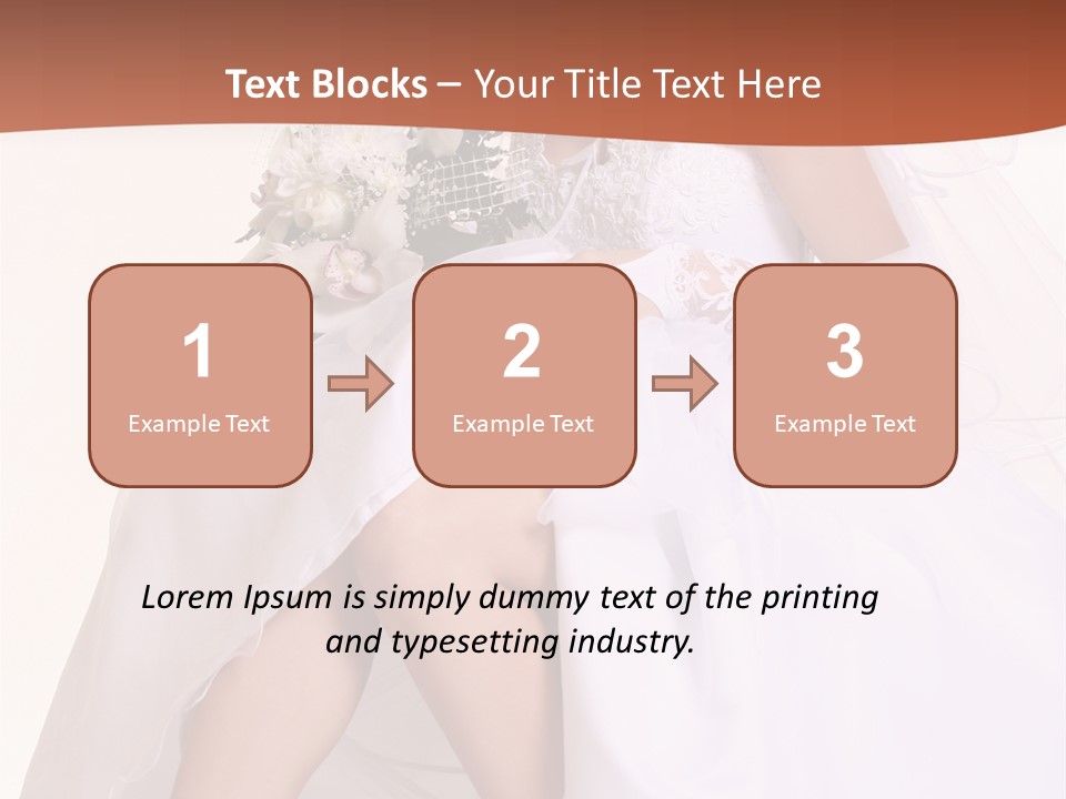 Flowers Human Elegance PowerPoint Template