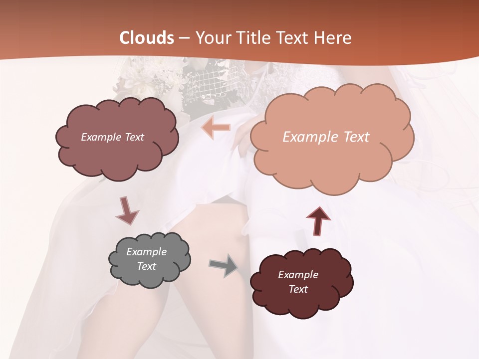 Flowers Human Elegance PowerPoint Template