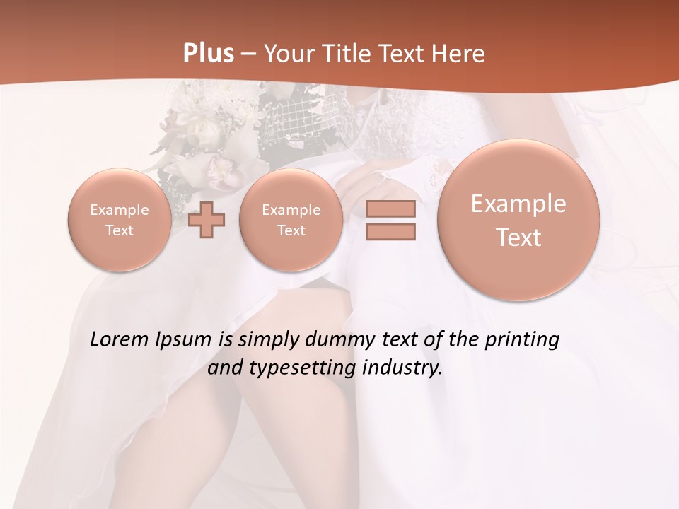 Flowers Human Elegance PowerPoint Template