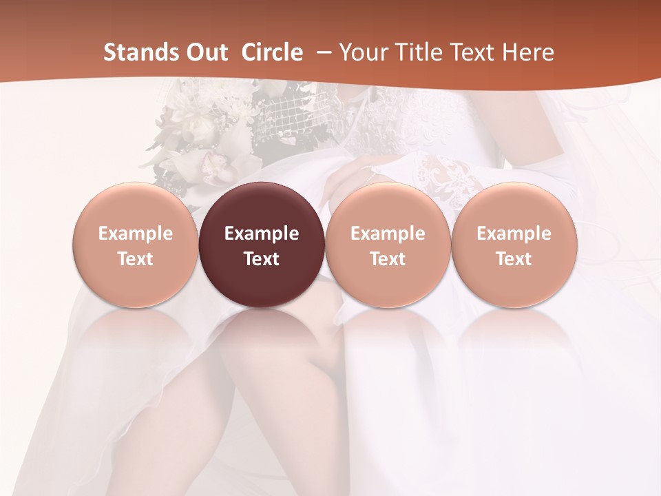 Flowers Human Elegance PowerPoint Template