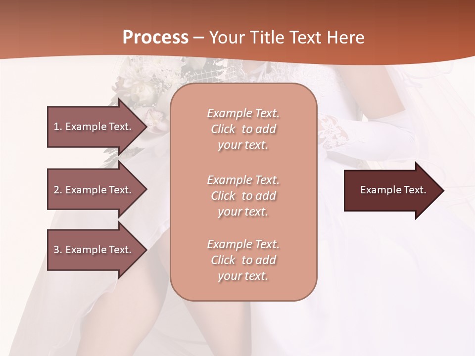 Flowers Human Elegance PowerPoint Template