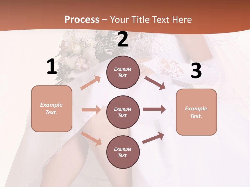 Flowers Human Elegance PowerPoint Template