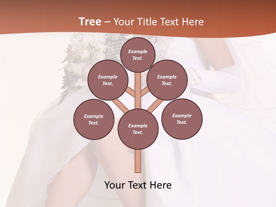 Flowers Human Elegance PowerPoint Template