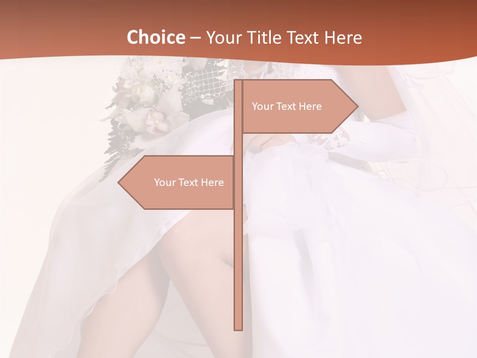 Flowers Human Elegance PowerPoint Template