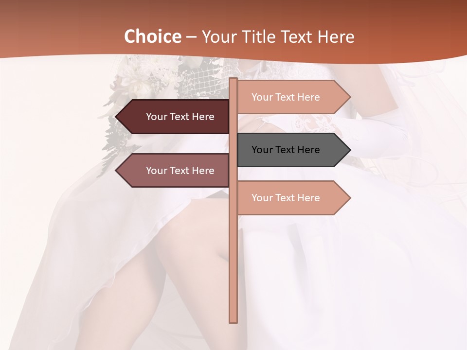 Flowers Human Elegance PowerPoint Template