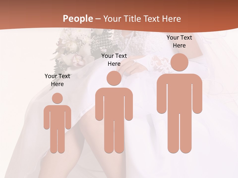 Flowers Human Elegance PowerPoint Template