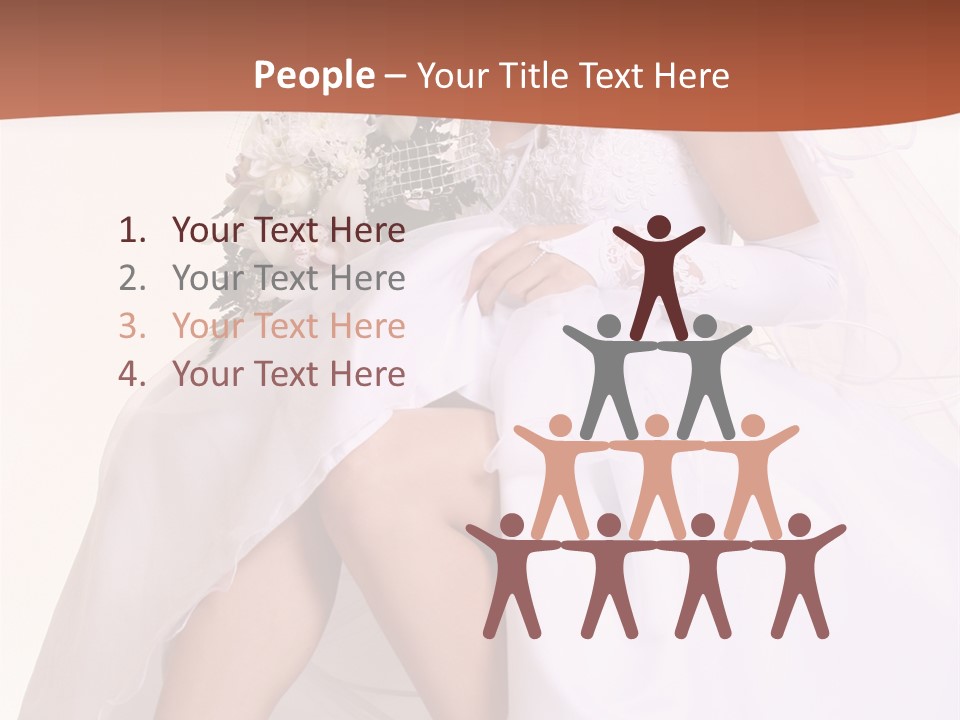 Flowers Human Elegance PowerPoint Template