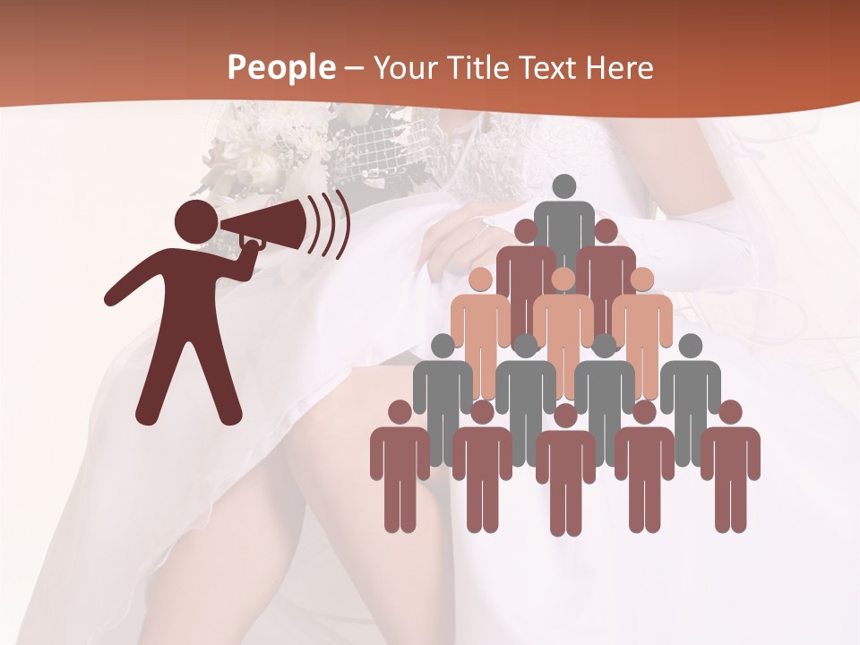 Flowers Human Elegance PowerPoint Template