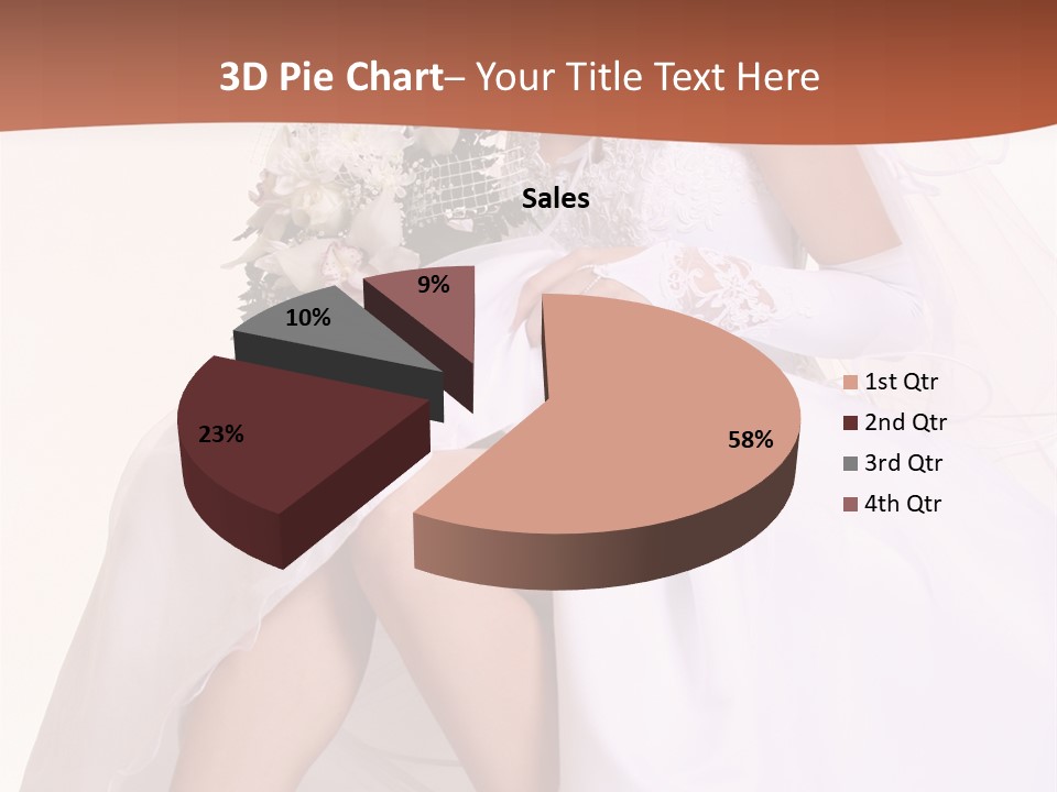 Flowers Human Elegance PowerPoint Template