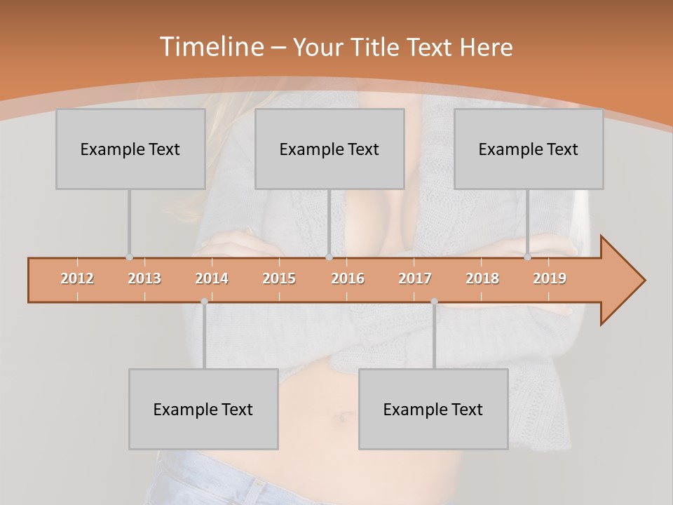 Sexy Smiling Pretty PowerPoint Template