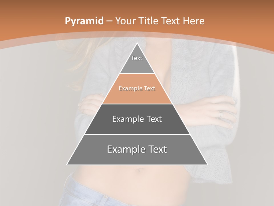 Sexy Smiling Pretty PowerPoint Template